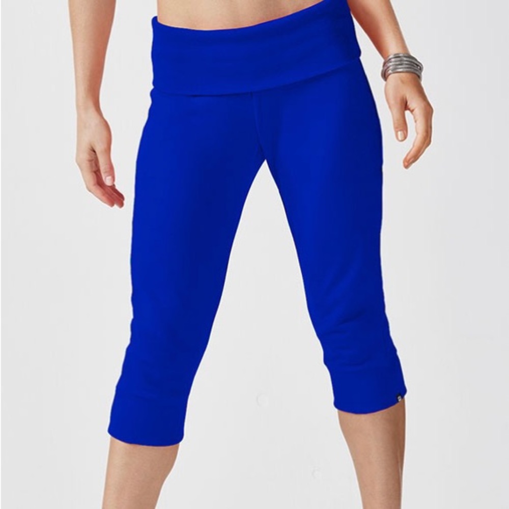 NWT Fabletics Hamilton Fold Over Capri S/6
